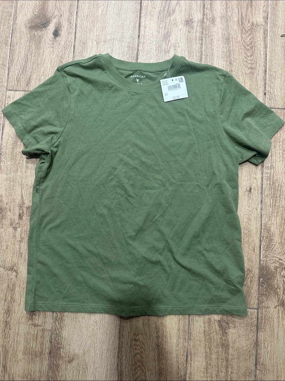 American Eagle Outfitters Olive Green Short Sleeve Tee